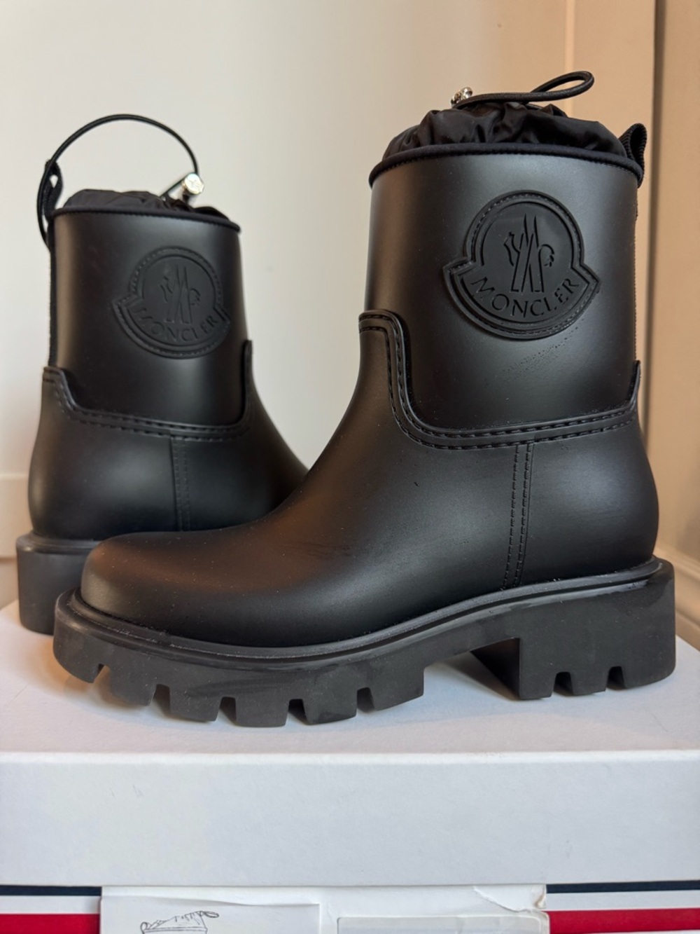 Moncler Kickstream Boots Black